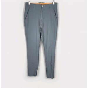 Macade Mens Gray Golf Pants Slim Fit Size 30x34